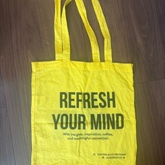 THE SCHOOL OF LIFE エコバッグ イエローの画像