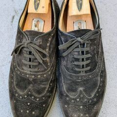 本スェードシューズ・25.5cm　　Hana🌸の画像