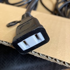 電源ケーブル 10メートル 2本セットの画像