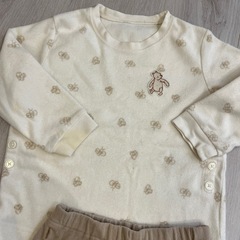 パジャマセット　フリース　冬服の画像