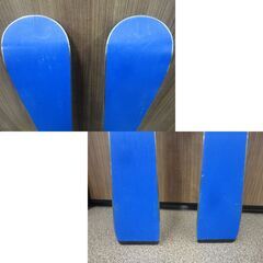 130㎝ ジュニアスキー GS-9 ビンディング付き ブルー系 カービングスキー スキー板 スキー学習 西岡店の画像