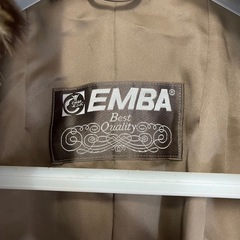 EMBA   ハーフコート 毛皮コート リピースキン ヒョウ柄 アウター コート リアルファーの画像
