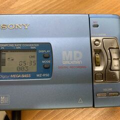 【愛品館江戸川店】SONY 1997年発売モデル MZ-R50 MDウォークマン　ID:132-054032-007の画像