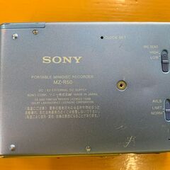 【愛品館江戸川店】SONY 1997年発売モデル MZ-R50 MDウォークマン　ID:132-054032-007の画像