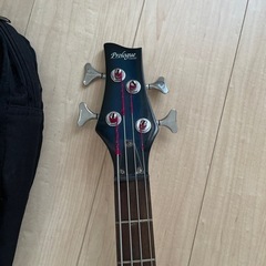 エレキ　ベース　ソフトケースセットの画像