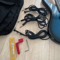 エレキ　ベース　ソフトケースセットの画像