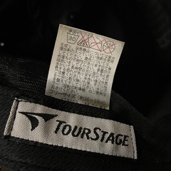TOURSTAGE ブラックキャップ 56-58cmの画像