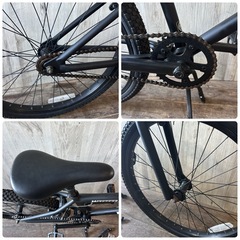 DURCUS ONE ダーカスワンH-STREET マットブラック BMX バイク 24インチの画像