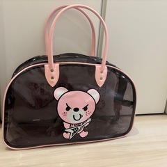 【年末断捨離中】ヒステリックミニ★ビニール バッグ マディソンバッグ ビーチバッグの画像