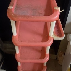 ジュースラック 靴置き  5段 組み立て式の画像