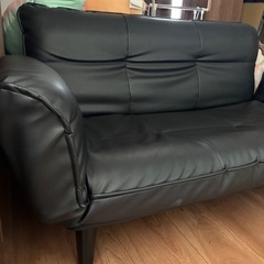 二人掛け　リクライニングソファーの画像