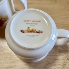 NIKKO SWEETHERBAGEマグカップ　2客の画像