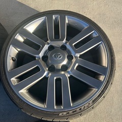 トヨタFJクルーザー純正ホイール！20インチセット・ハイエース流用！の画像