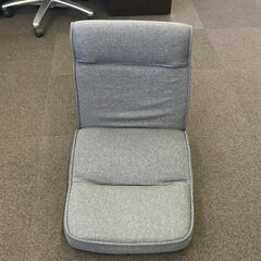 店頭引き渡し 中古 座椅子 グレー リクライニング 角度調整の画像