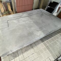 購入金額１５万円！美品 高級 ３人掛け リクライニングソファベッド 幅約198cm セミダブルサイズ グレーの画像