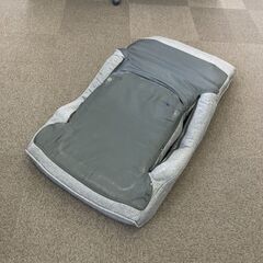 店頭引き渡し 中古 座椅子 グレー 肘置き付 リクライニング 角度調整の画像