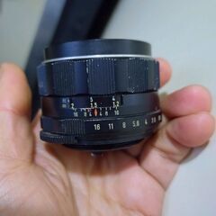 レンズは優良 PENTAX Super-multi-Coated TAKUMAR 55mm F1.8 ★分解清掃済の画像