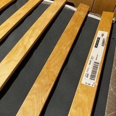 IKEAのベッドフレーム（セミダブル）の画像
