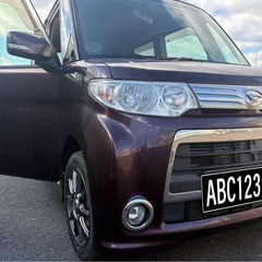 △平成24年式△タントカスタムRS 車検令和9年12月までの画像