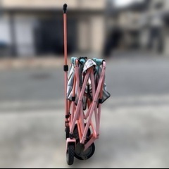 LOGOS ロゴス キャリーワゴン 折りたたみ式 キャンプ 荷物運搬 
の画像