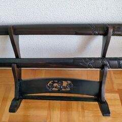 刀掛&木刀　飾るだけにシテネ😗　　Hana🌸の画像