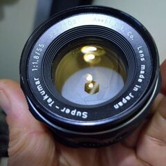 極上品 PENTAX Super TAKUMAR 55mm F1.8 ★分解清掃済の画像