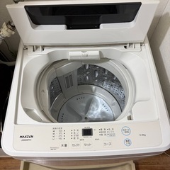 洗濯機 MAXZEN JW60WP01     の画像
