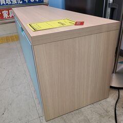 J1907【リユースのサカイ柏店】キャスター付き収納棚　ブルー　クリーニング済の画像