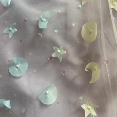 薄紫　キラキラお洋服の画像