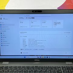 JC0954　デル Precision 3551 良品 32GB 第10世代i7 ノートPC　大容量　高性能の画像