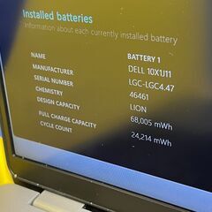 JC0954　デル Precision 3551 良品 32GB 第10世代i7 ノートPC　大容量　高性能の画像