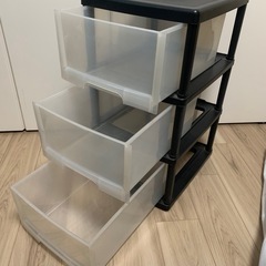 カラーボックス　3段の画像