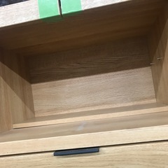 ジャングルジャングル貝塚店　食器棚　ブラウン　ライトブラウン　茶色　棚付き　引き出し　中古　貝塚市　二色浜の画像