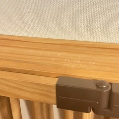 ファルスカ 木製ベビーサークル  ドア付き 6枚(90cm×4枚 120cm×2枚)の画像