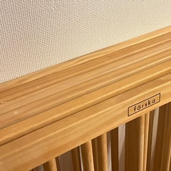 ファルスカ 木製ベビーサークル  ドア付き 6枚(90cm×4枚 120cm×2枚)の画像