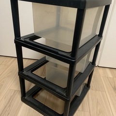 カラーボックス　3段の画像