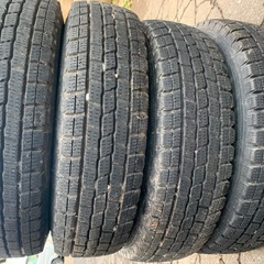 145R12 スタッドレス 軽トラ バリ山　145/80R12対応②の画像