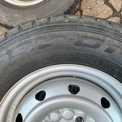 145R12 スタッドレス 軽トラ バリ山　145/80R12対応②の画像