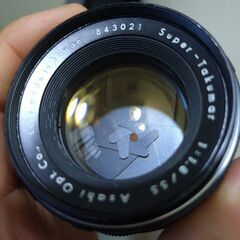 優良品 希少な初期型 PENTAX Super TAKUMAR 55mm F1.8 ★分解清掃済の画像