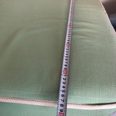 マットレス付き木製シングルベッドの画像