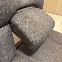 背もたれ　　腰楽　　座椅子　茶色の画像