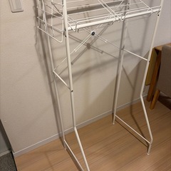 【決まりました】ニトリ洗濯機ラックDK003　未使用･組み立て済みの画像