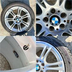 【❗️✨インテリアとしても✨❗️】✨BMW 純正ホイール付きタイヤ 2本セット 275/40ZR18　現状品　✨の画像