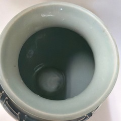 高さ約21cmアンティーク花瓶の画像