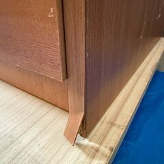 【お引取 限定】木製６段チェスト　570×430×1400　洋服タンス　＊050-Hの画像