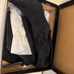 【新品未使用】ニーハイ ロングブーツ 23cmの画像