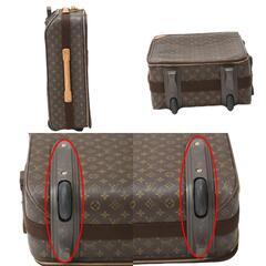 ルイヴィトン M23294 キャリーバッグ ブラウン  LOUIS VUITTON ペガス55  モノグラムの画像