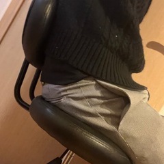 ニトリ　キャスター付き　オフィスチェア（簡易）の画像