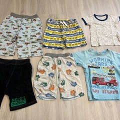 110-120 男の子　パジャマ　おまとめの画像