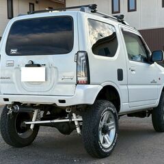 H17年式　ジムニー　ランドベンチャー　インチアップ！　社外マフラー！の画像